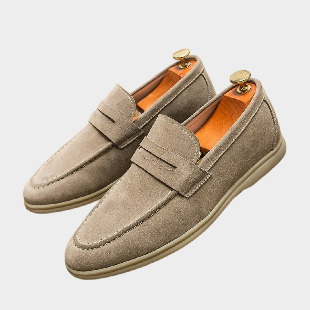 Men’s Genuine Leather Loafers – Business & Casual Shoes – Lightweight Driving Moccasins – Multiple Colours