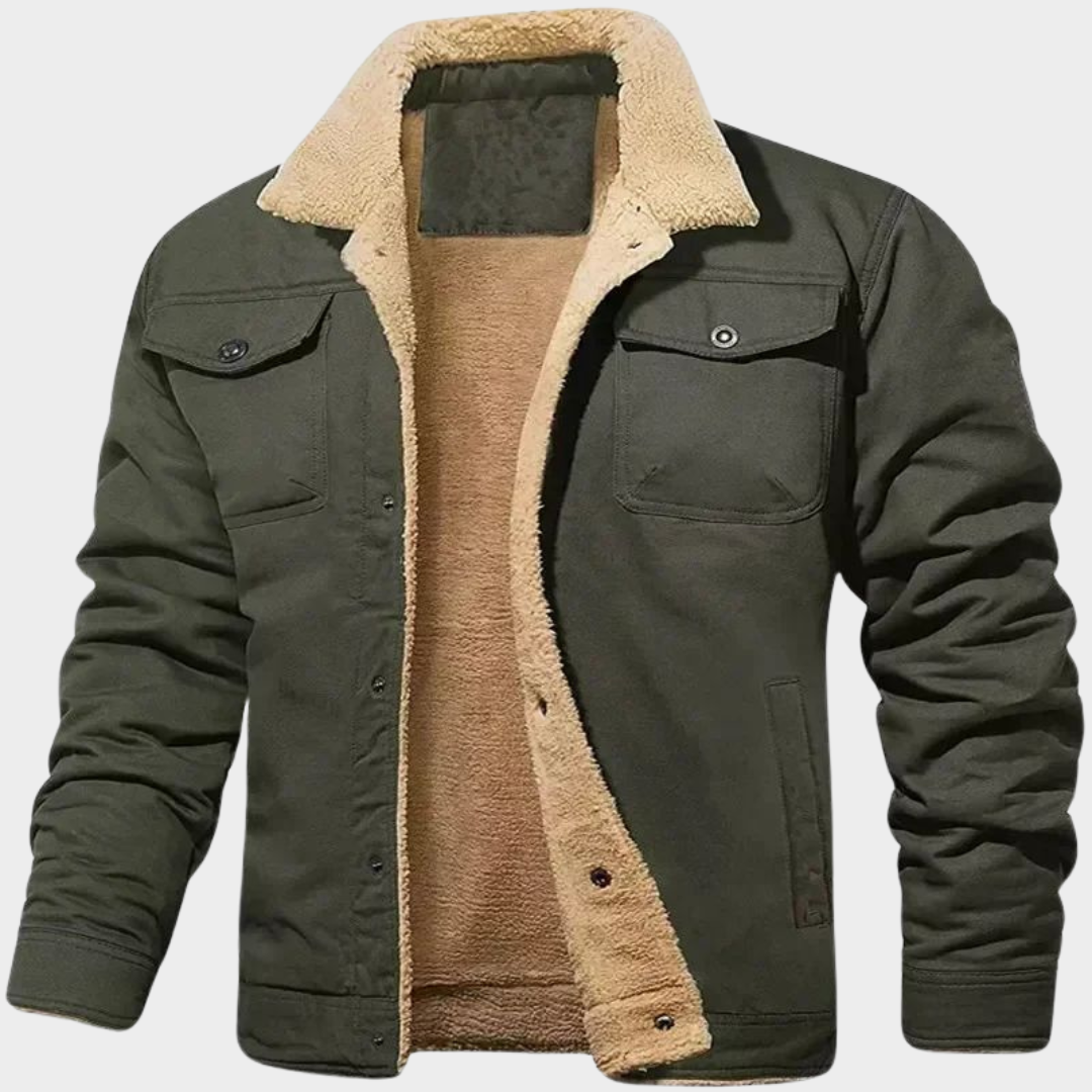Men’s Bomber Jacket – Vintage Style – Warm & Durable – Zip Closure – Multiple Colours