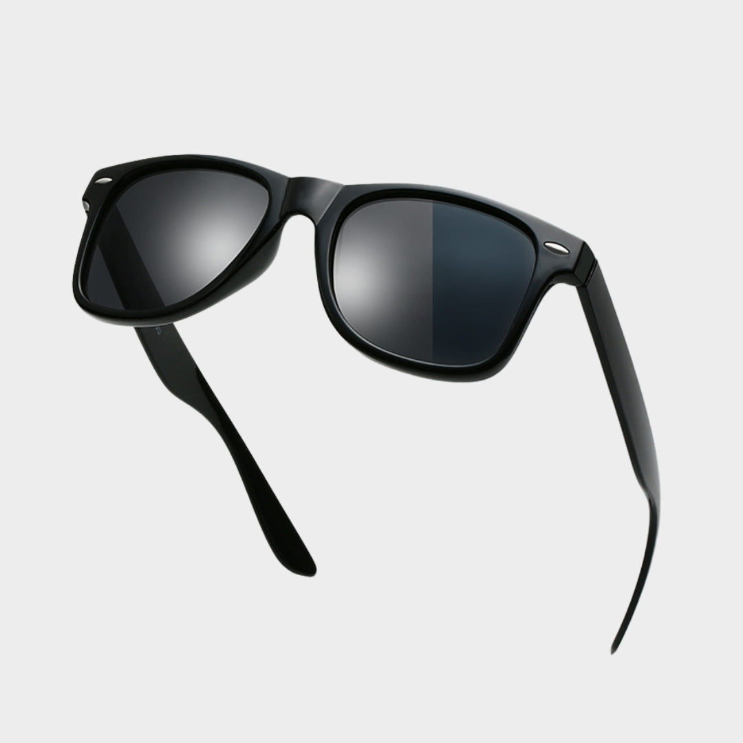Classic Square Polarized Sunglasses - Men & Women, Retro Style, Anti-Glare Driving Shades in Multiple Colors