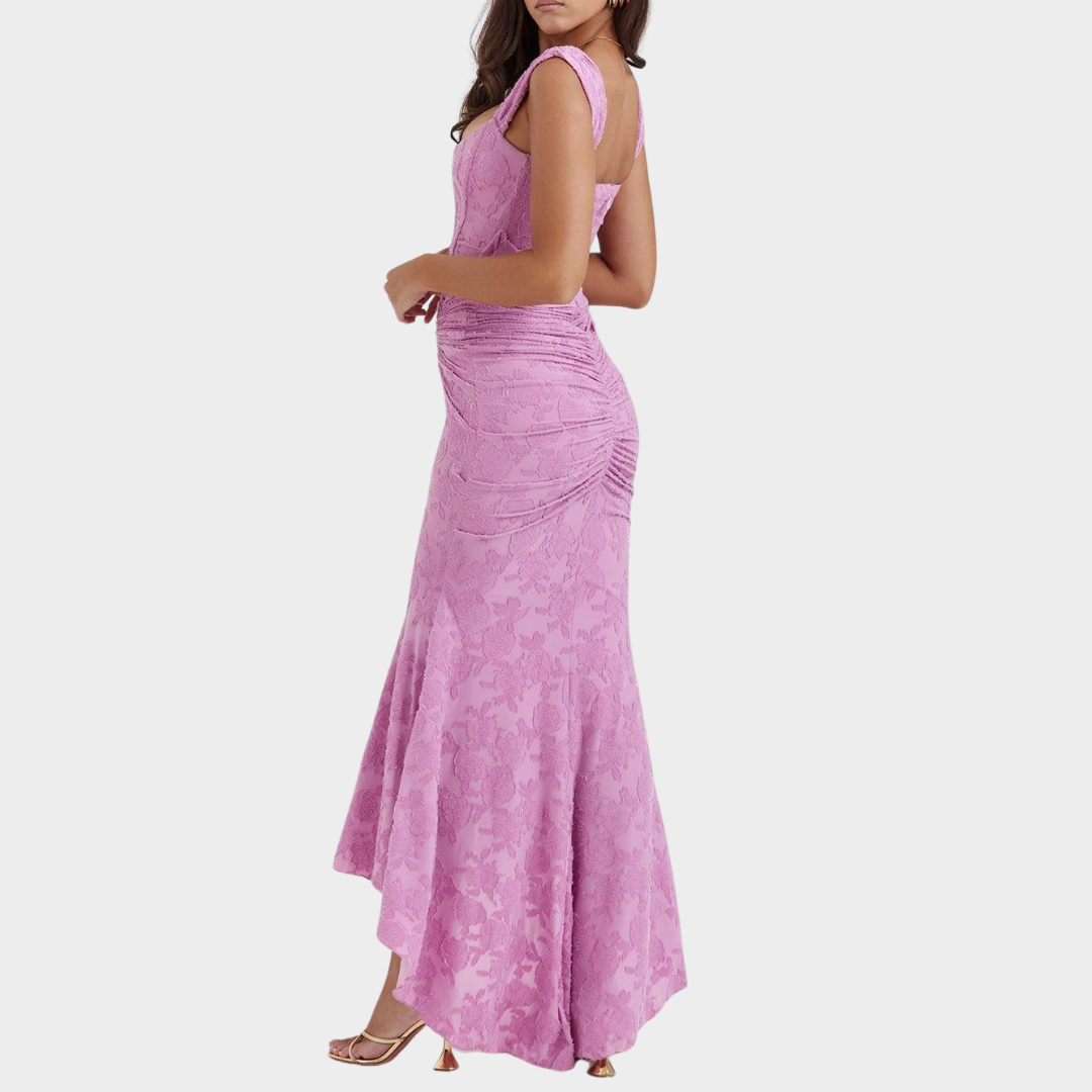 Women’s Slim Fit French Tank Dress – Lace Detail with Tailored Silhouette – Lightweight Sleeveless Design – Multiple Colours