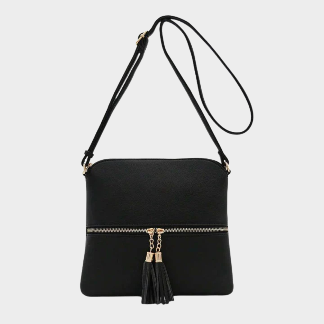 Women’s Retro PU Leather Shoulder Bag – Large Capacity Crossbody Design – Soft Solid Colour Handbag – High-Quality Lightweight Feel – Multiple Colours