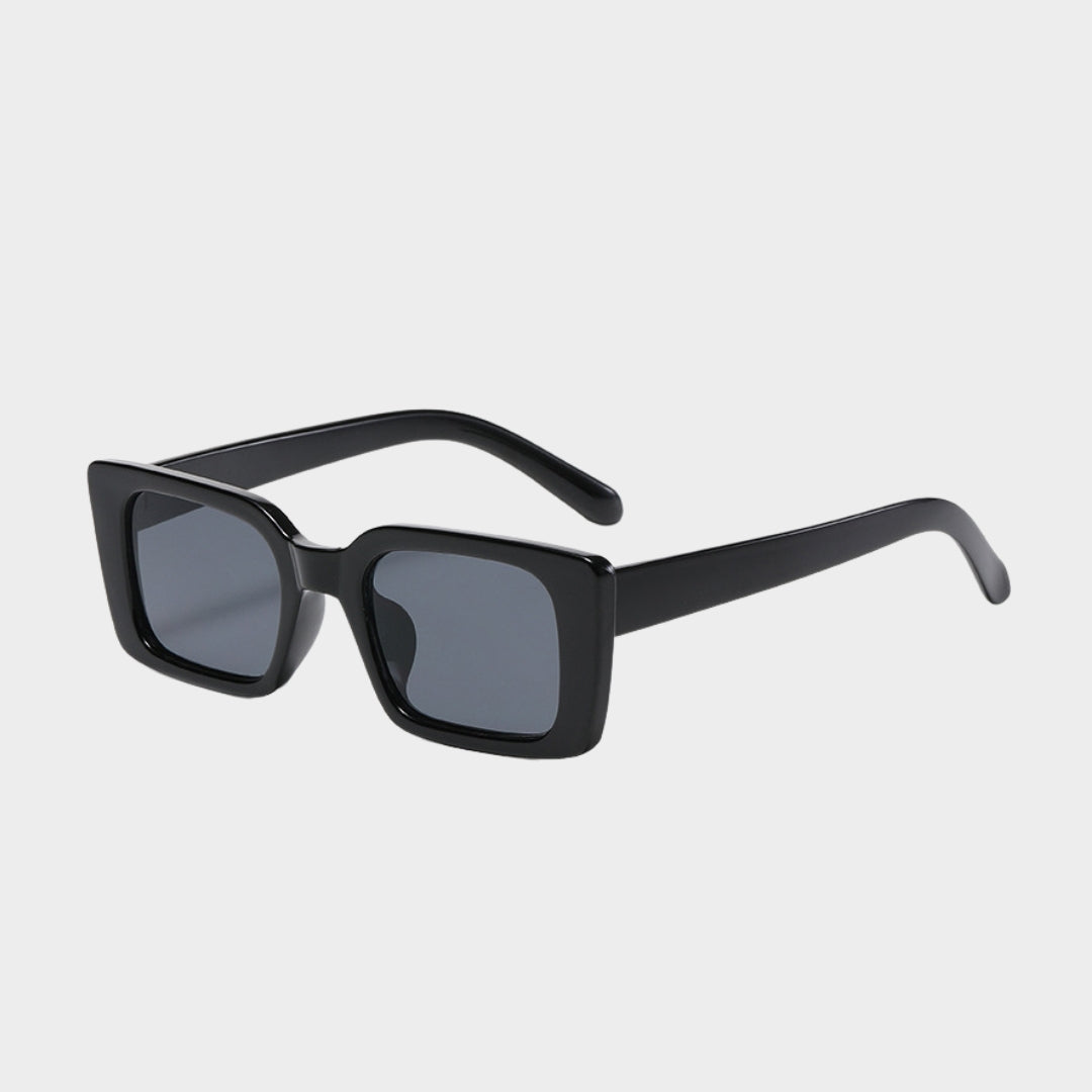 Retro Rectangle Sunglasses – Women UV400 Shades, Multiple Colors, Leopard and Tea Gradient Options