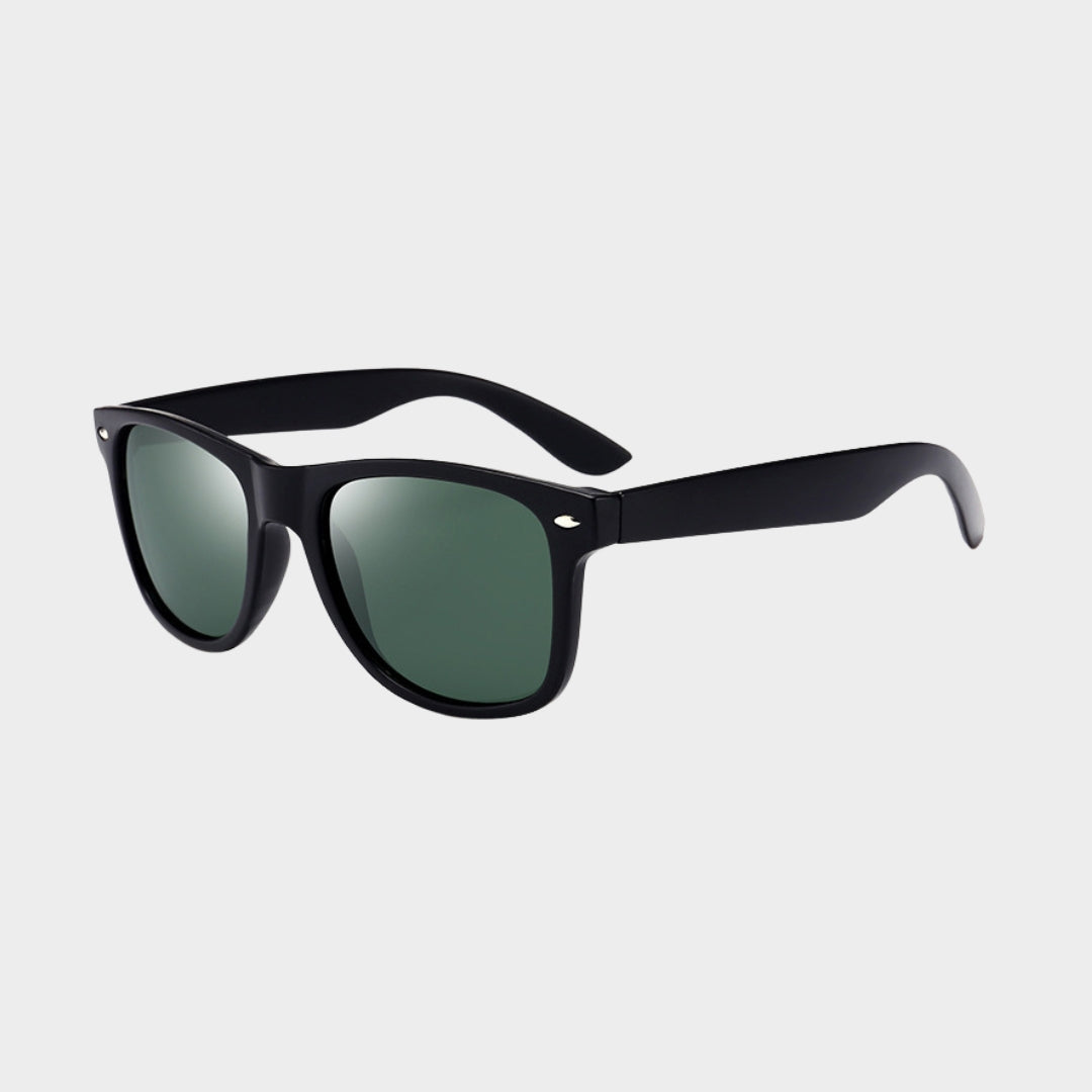 Classic Square Polarized Sunglasses - Men & Women, Retro Style, Anti-Glare Driving Shades in Multiple Colors