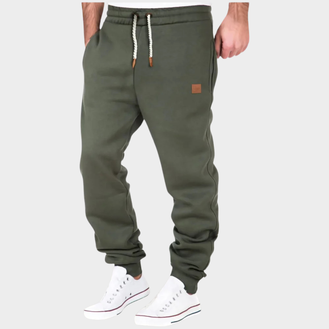 Men’s Jogging Sweatpants – High Waist – Drawstring – Loose Fit – Lightweight Fabric – Multiple Colours