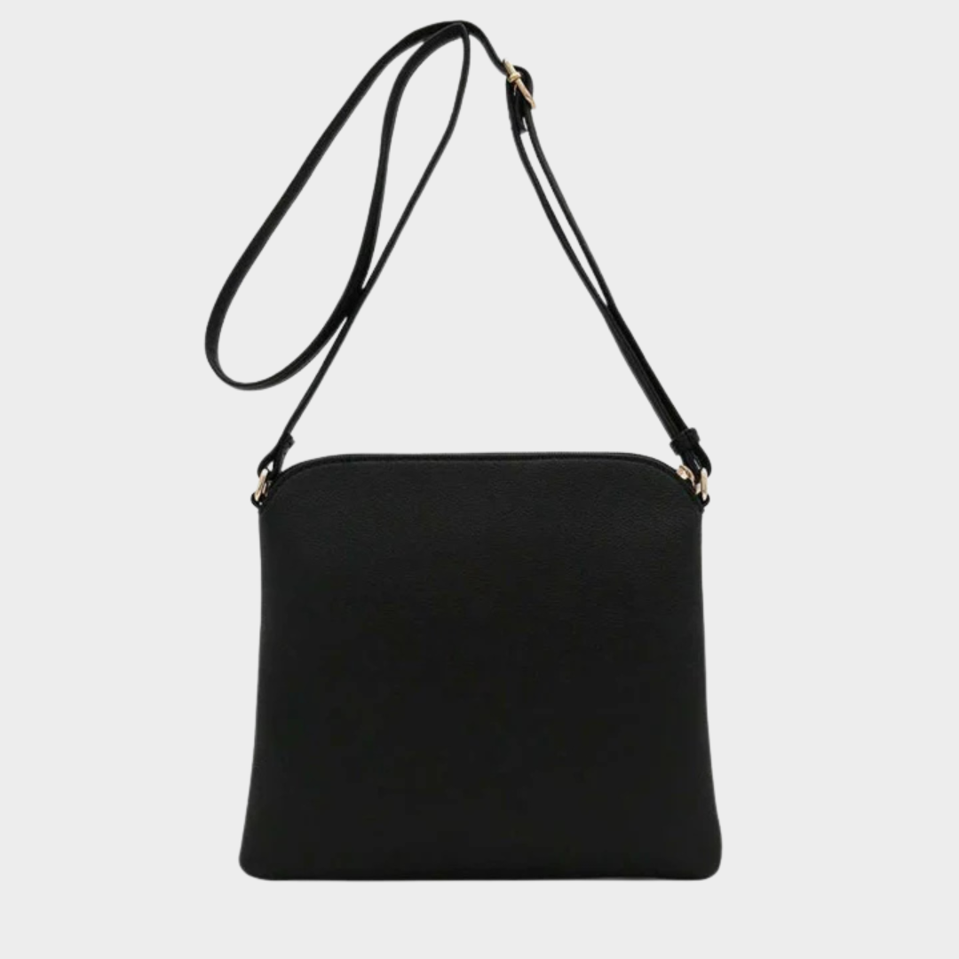 Women’s Retro PU Leather Shoulder Bag – Large Capacity Crossbody Design – Soft Solid Colour Handbag – High-Quality Lightweight Feel – Multiple Colours