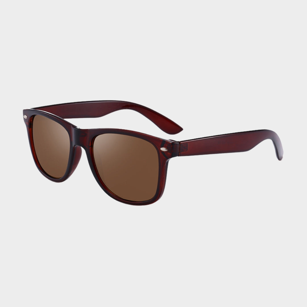 Classic Square Polarized Sunglasses - Men & Women, Retro Style, Anti-Glare Driving Shades in Multiple Colors