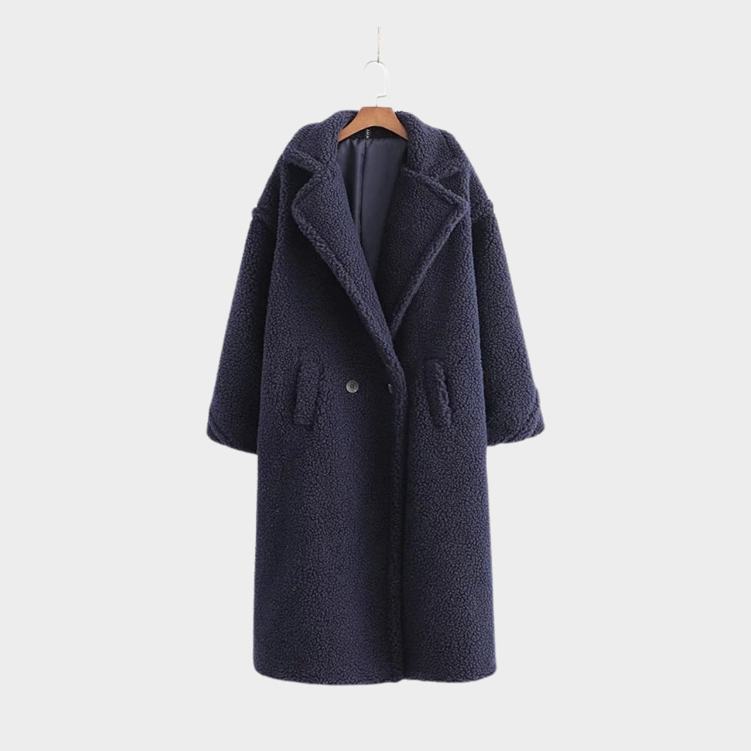 Women's Casual Long Trench Coat - Solid Single Breasted Autumn Winter Streetwear (Light Brown, Dark Brown, and More)