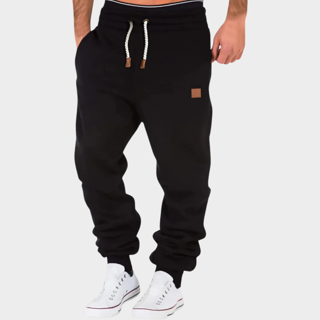 Men’s Jogging Sweatpants – High Waist – Drawstring – Loose Fit – Lightweight Fabric – Multiple Colours