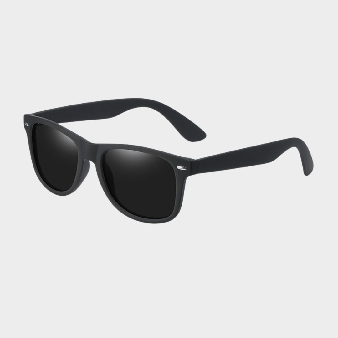 Classic Square Polarized Sunglasses - Men & Women, Retro Style, Anti-Glare Driving Shades in Multiple Colors