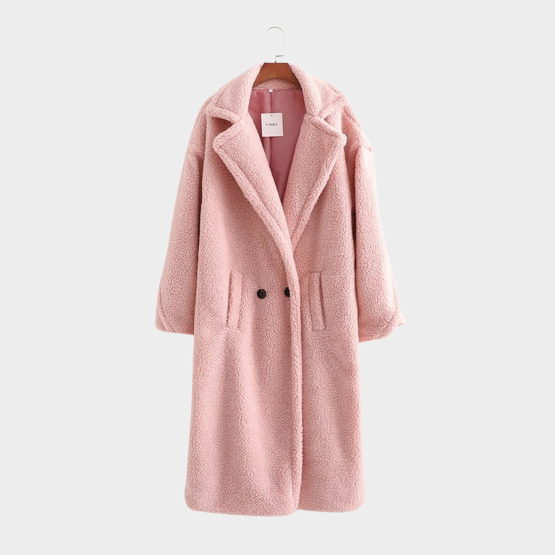 Women's Casual Long Trench Coat - Solid Single Breasted Autumn Winter Streetwear (Light Brown, Dark Brown, and More)