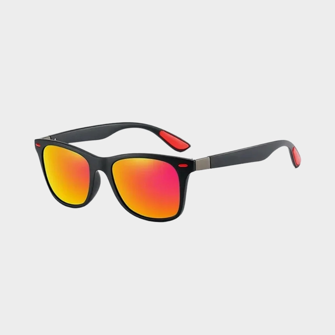 Fashion Vintage Square Polarized Sunglasses - Men, Classic UV400 Driving & Fishing Shades in Multiple Colors