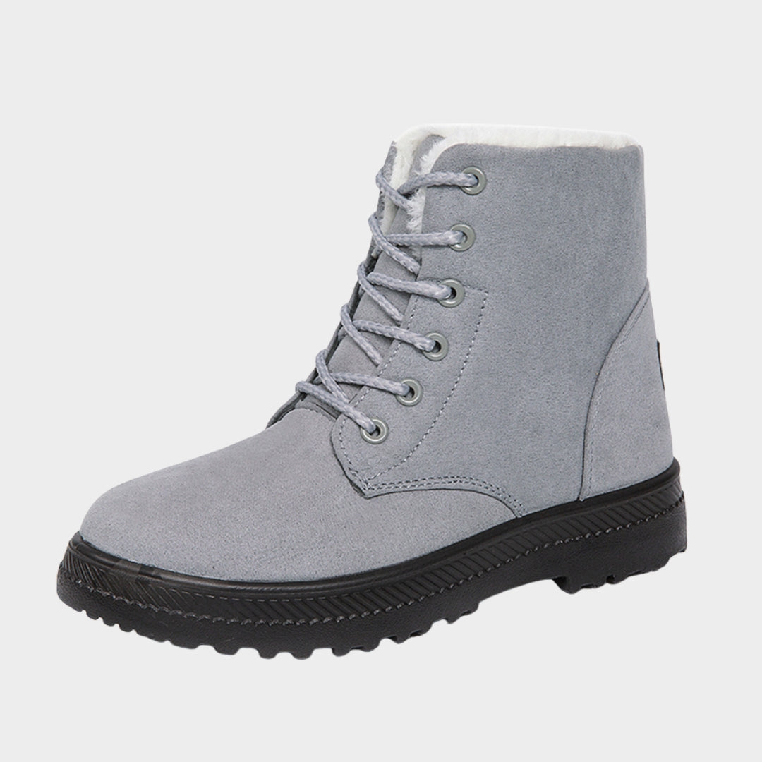 Women’s Snow Plush Winter Boots - Flat Platform Keep-Warm Shoes, Fashionable and Comfortable, Yellow, Black, and More