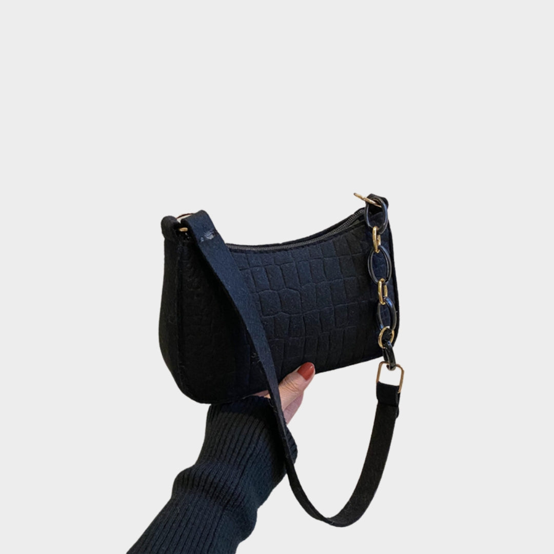 Trendy Women’s Vintage Mini Shoulder Bag – Rose Red, Black, Green, Khaki Casual PU Handbag