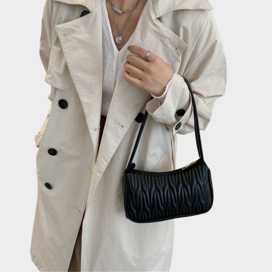 Women’s Fashion Handbag - PU Leather Shoulder Bag, Solid Messenger, Casual Underarm Bag in Black, Khaki, and More