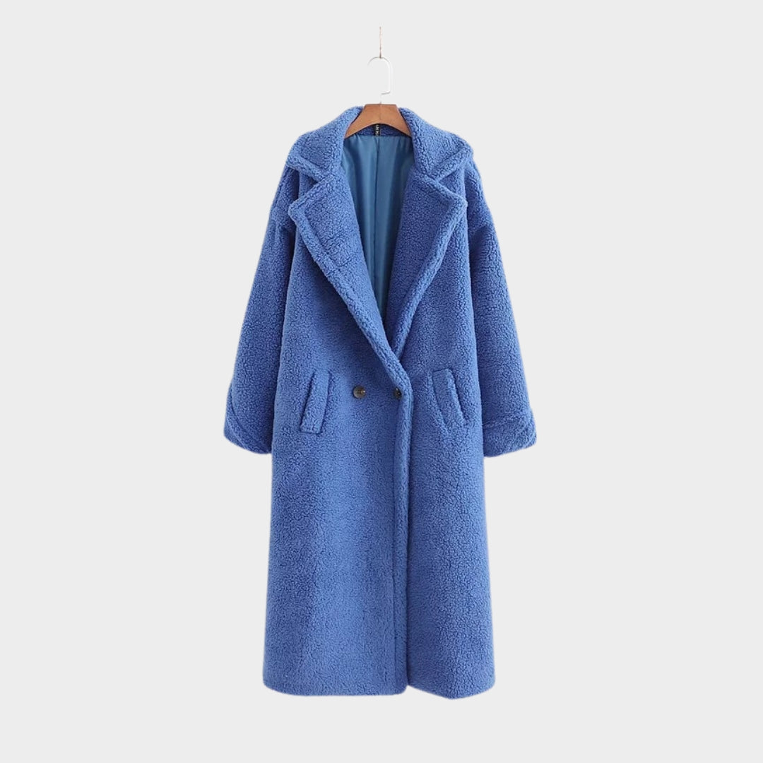 Women's Casual Long Trench Coat - Solid Single Breasted Autumn Winter Streetwear (Light Brown, Dark Brown, and More)