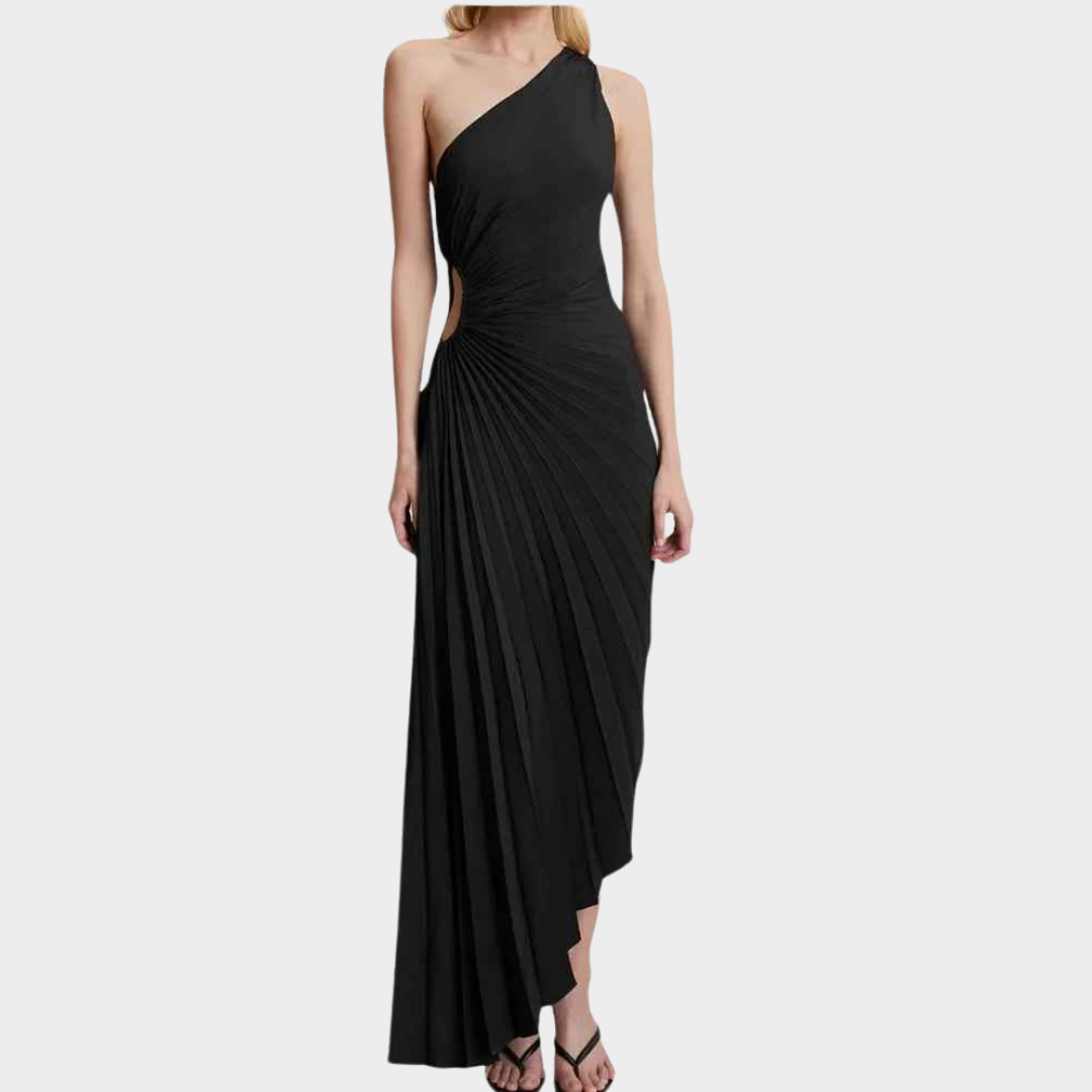 Women's African Maxi Dress - Sleeveless High-Waist Long Dress - Elegant Party Outfit - Multiple Colours