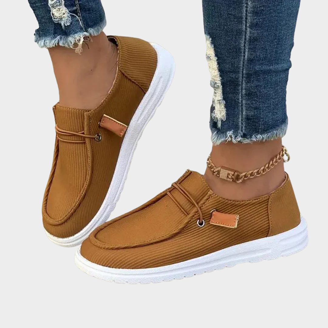 Women’s Casual Slip-On Sneakers – Lightweight Walking Shoes – Soft Comfort Fit – Multiple Colours