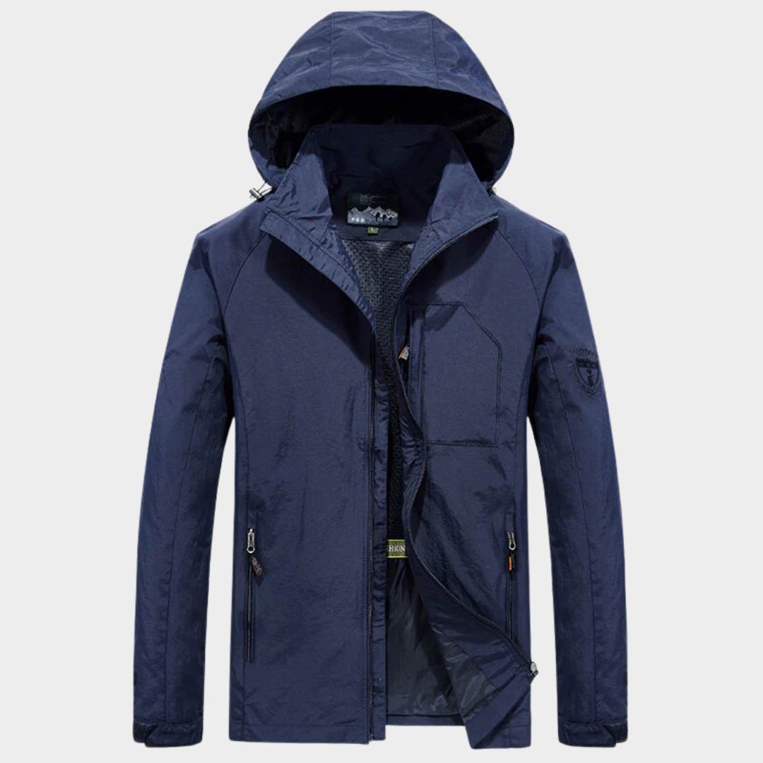 Men’s Workwear Jacket – Breathable Hooded Detachable Multi-Pocket Outerwear Coat – Multiple Colours