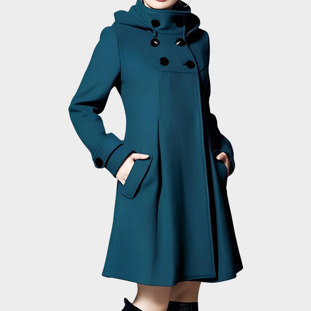 Women Waterproof Coat – Side Pocket Jacket – Elegant Functional Outerwear – Tailored Fit Lightweight Design – Multiple Colours