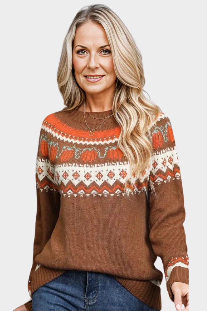 Balmoral Geometric Winter Sweater