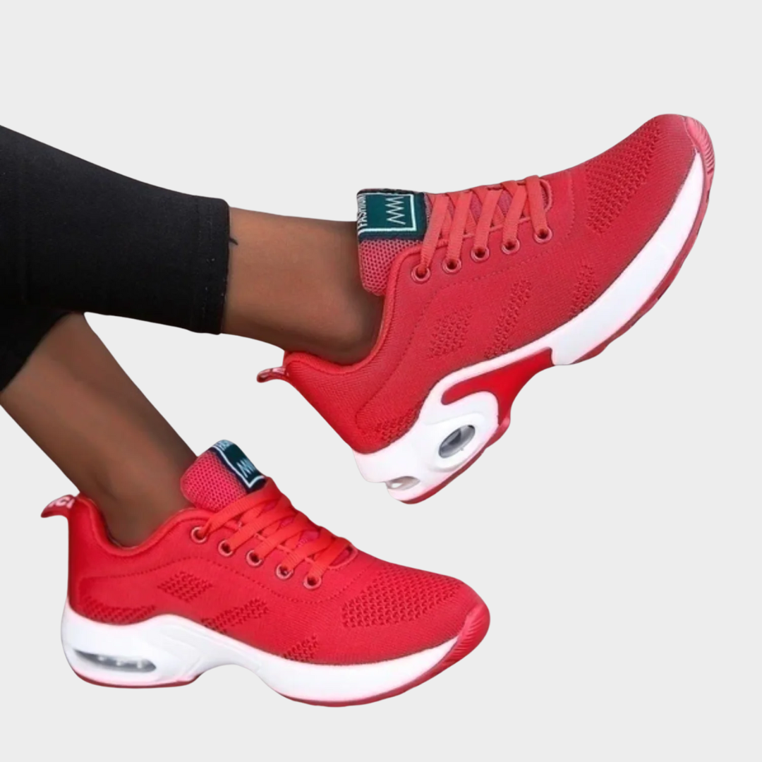 Women’s Lightweight Running Shoes – Breathable Casual Trainers – Lace-Up Sports Fit with Cushioned Sole – Multiple Colours