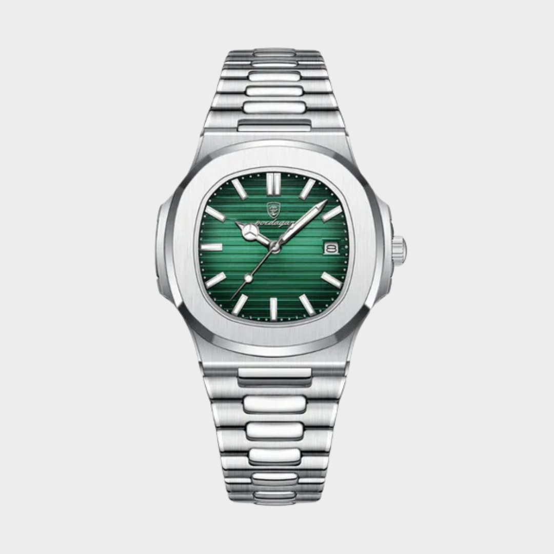 Luxury Men’s Waterproof Watch – Stainless Steel - Adjustable Strap
