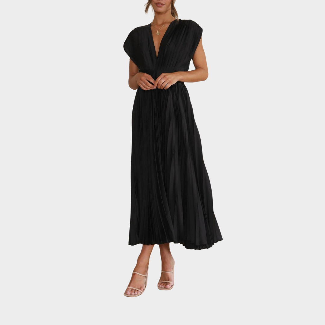 Women's Strapless Backless Party Dress – Short Sleeve – Elegant Patchwork – Multiple Colours