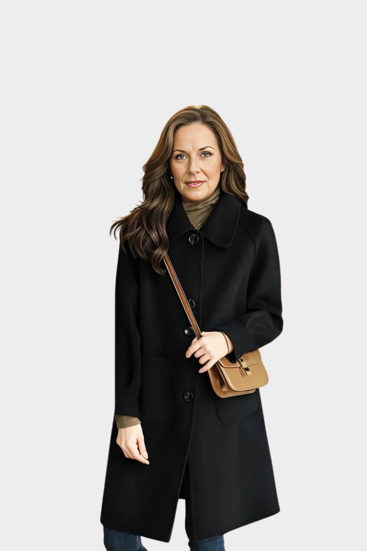 Mira Mid-Length Wool Coat