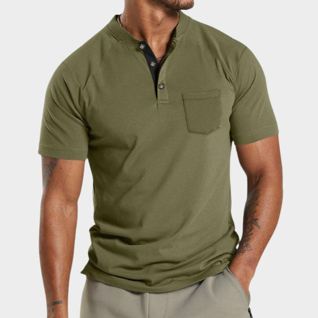 Men's T-Shirt – Short Sleeve – Soft Cotton Blend – Classic Fit – Multiple Colours