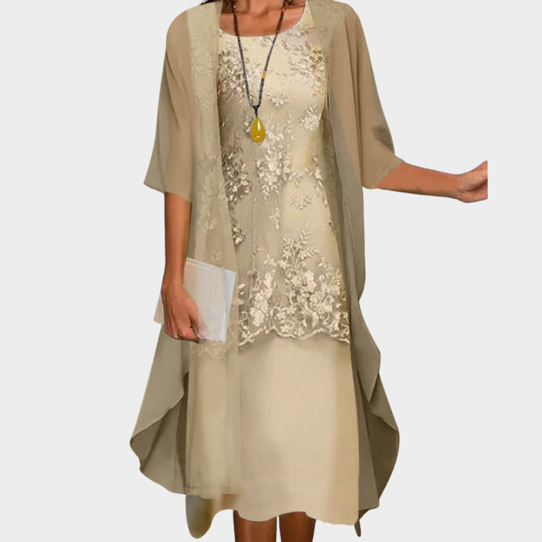 Women's Elegant Long Dress – Sleeveless – Vintage Tulle – Cocktail & Evening Wear – Multiple Colours