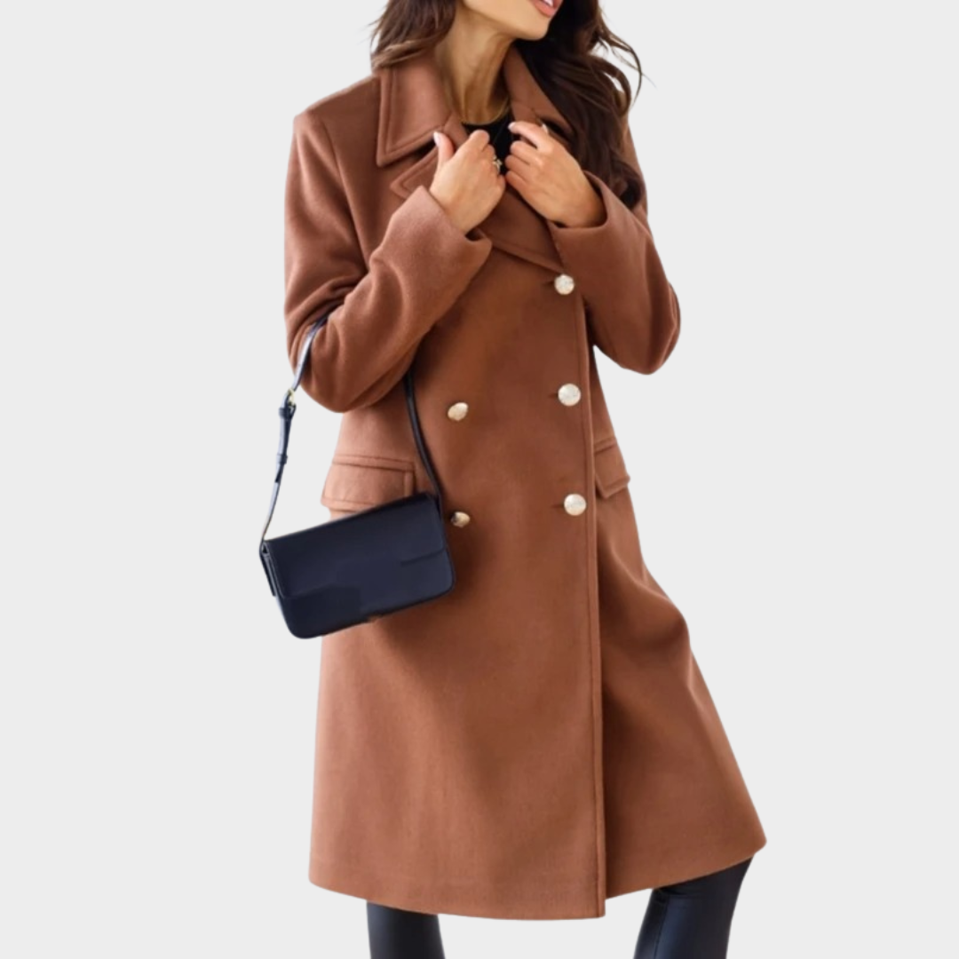 Women Slim Fit Blazer – Single Breasted Long Sleeve Lapel Suit Jacket with Pockets – Solid Colour Office Wear – Multiple Colours