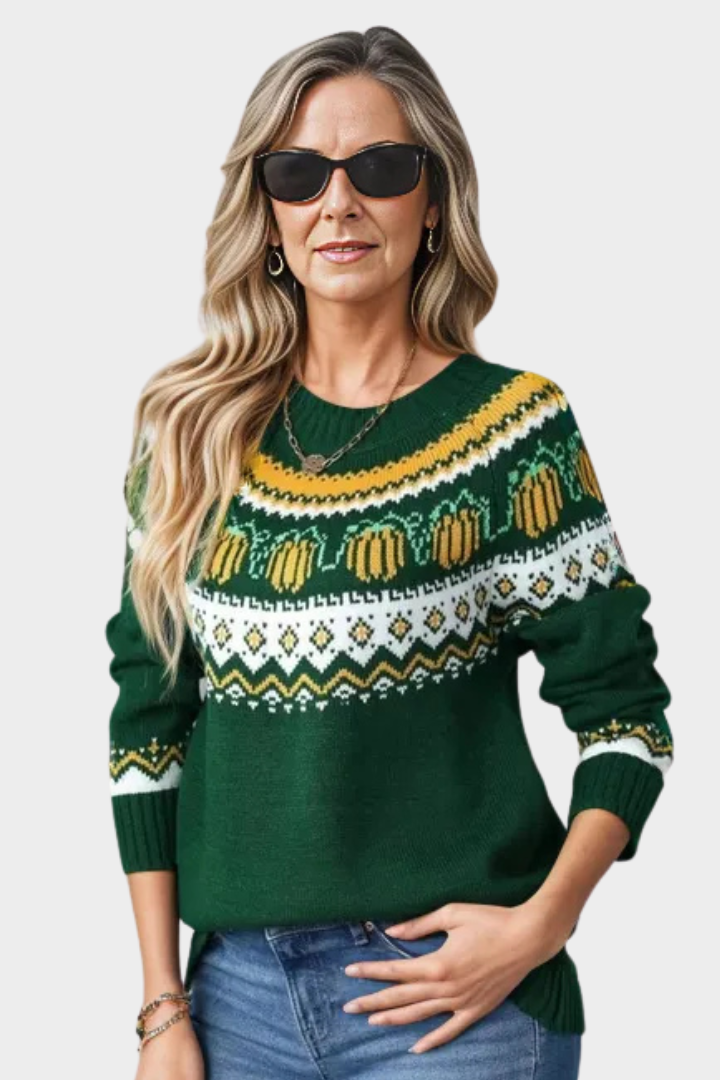 Balmoral Geometric Winter Sweater