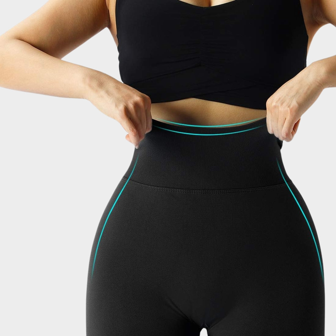 Women's Seamless High-Waist Gym Leggings - Butt-Lifting & Sculpting - Stretch & Breathable Yoga Pants - Multiple Colours