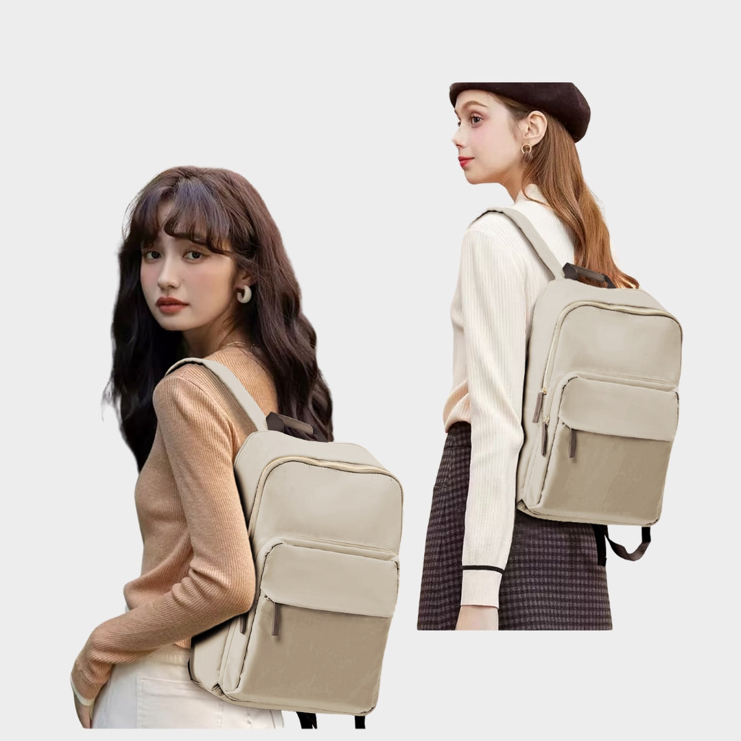 Large Capacity Women’s Backpack - Travel, Laptop, Teacher, and School Backpack in Pink, Khaki, and More