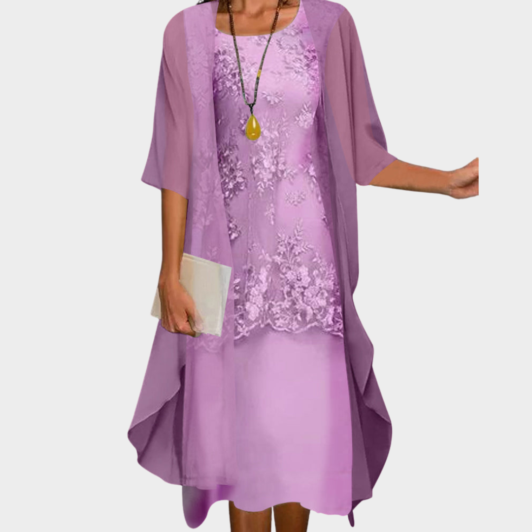 Women's Elegant Long Dress – Sleeveless – Vintage Tulle – Cocktail & Evening Wear – Multiple Colours
