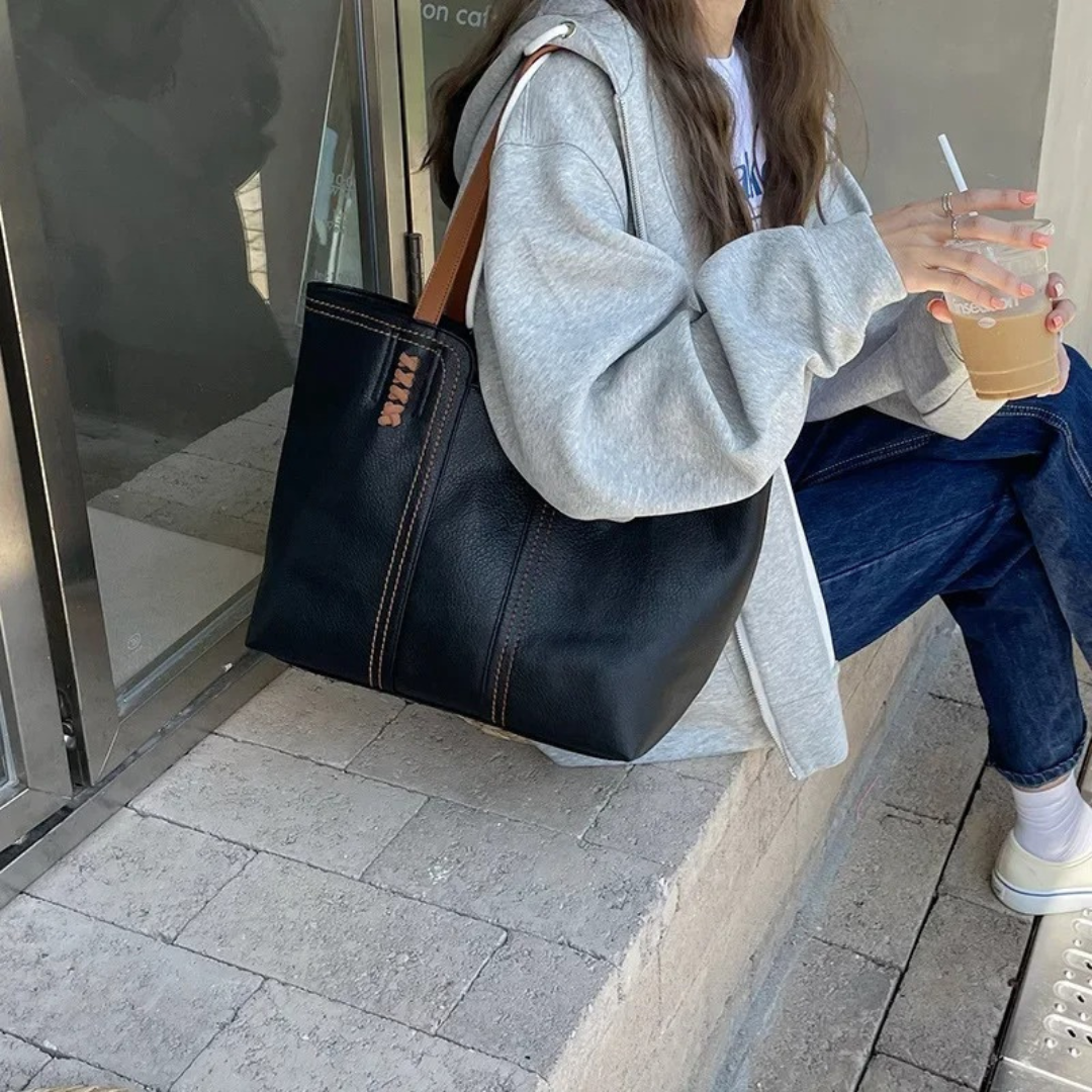 Women's Luxury Tote Bag – Elegant & Stylish – High-Quality Material – Classic Handle Bag – Multiple Colours