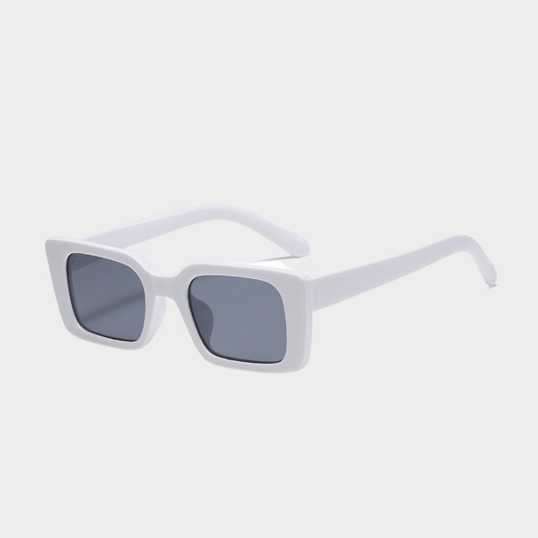 Retro Rectangle Sunglasses – Women UV400 Shades, Multiple Colors, Leopard and Tea Gradient Options