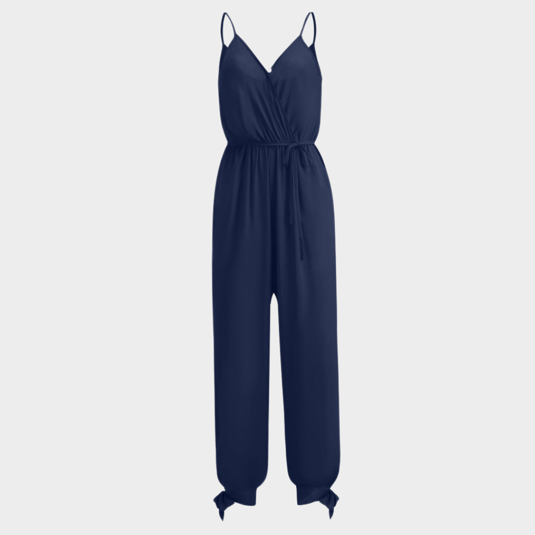 Women's Floral Print Jumpsuit – Bohemian Wide-Leg Romper – Multiple Colours