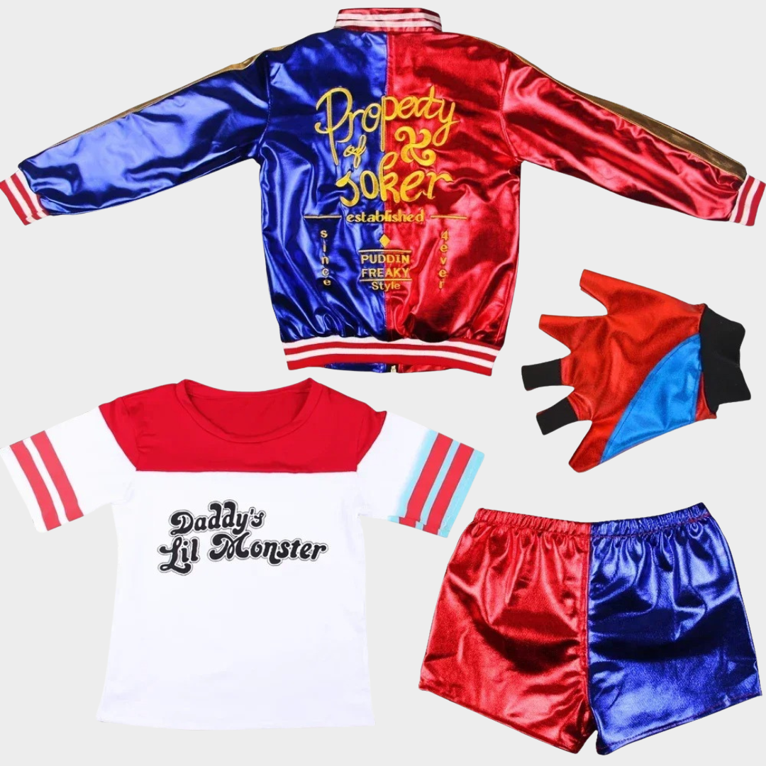 Women Anime Cosplay Costume Set – Halloween Outfit with T-Shirt Jacket and Accessories – Multi-Piece Cosplay Options for Adults & Kids