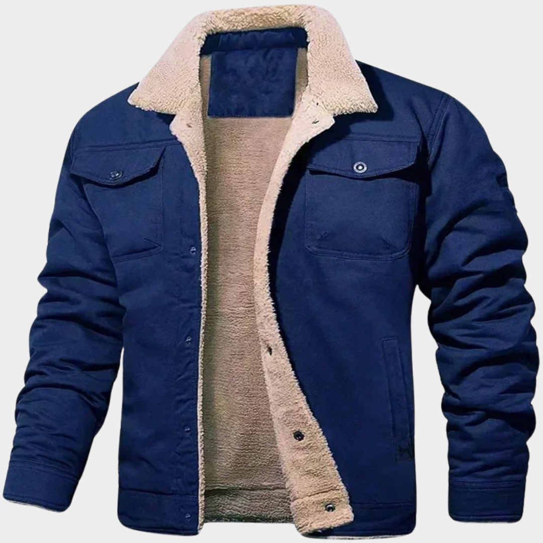 Men’s Bomber Jacket – Vintage Style – Warm & Durable – Zip Closure – Multiple Colours