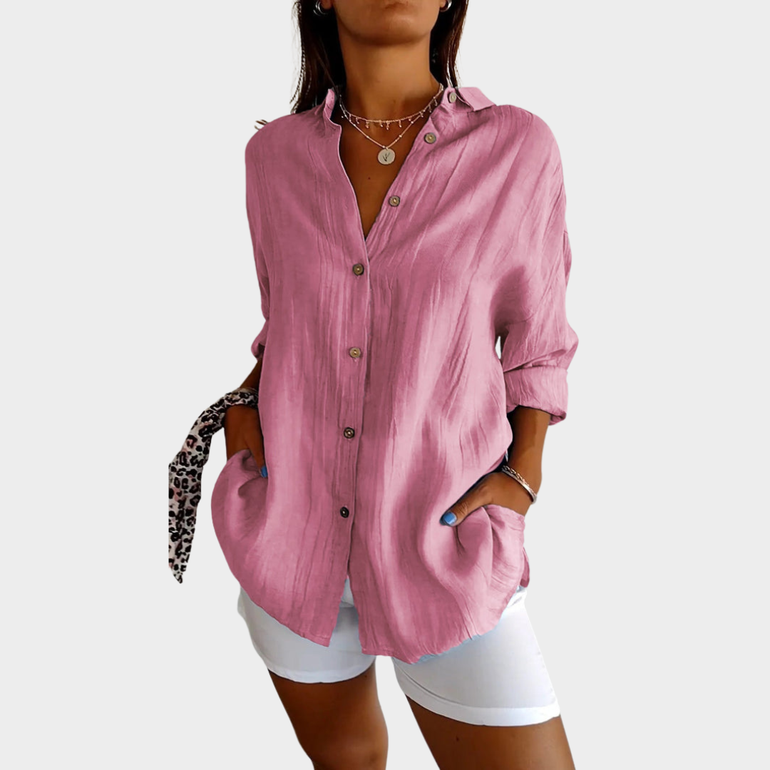 Women's Casual T-Shirt – Short Sleeve – Relaxed Fit – Soft Fabric – Multiple Colours