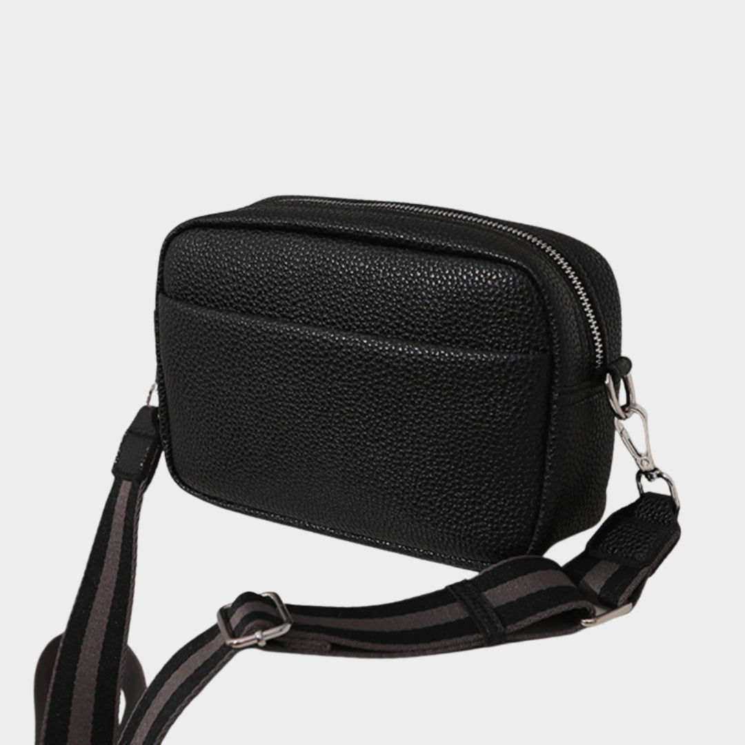 Fashion Women's Small Shoulder Bag - Solid PU Messenger Square Bag in Black, White, Beige