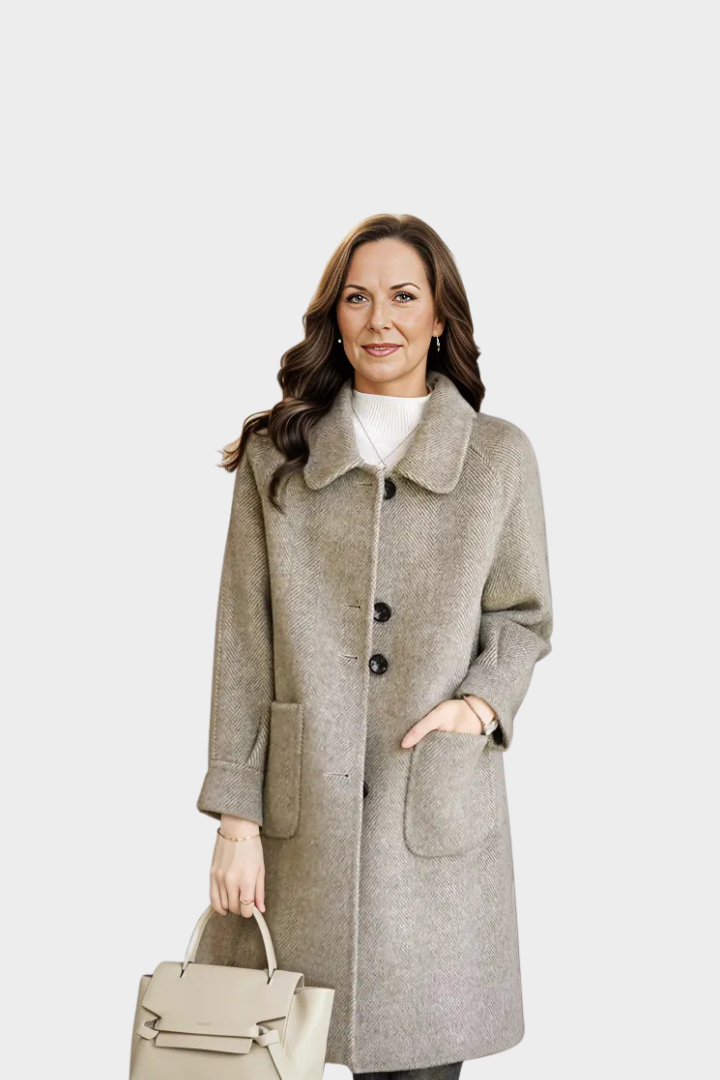 Mira Mid-Length Wool Coat