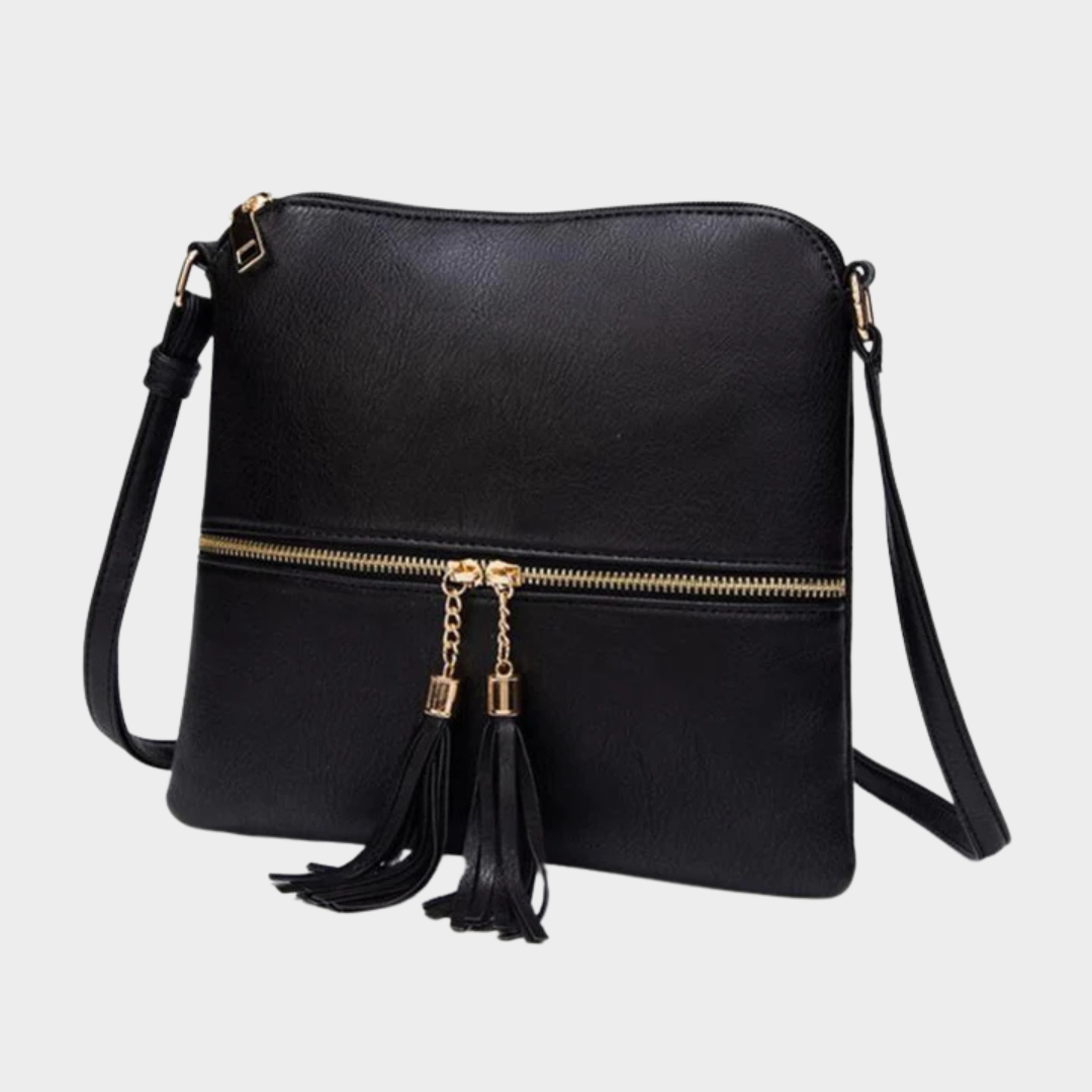 Women’s Retro PU Leather Shoulder Bag – Large Capacity Crossbody Design – Soft Solid Colour Handbag – High-Quality Lightweight Feel – Multiple Colours