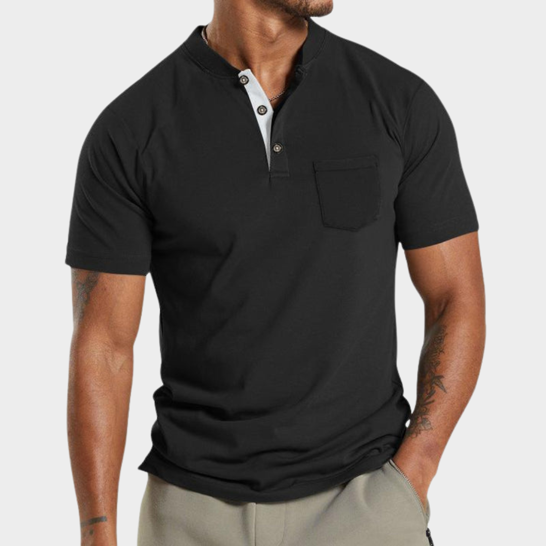 Men's T-Shirt – Short Sleeve – Soft Cotton Blend – Classic Fit – Multiple Colours