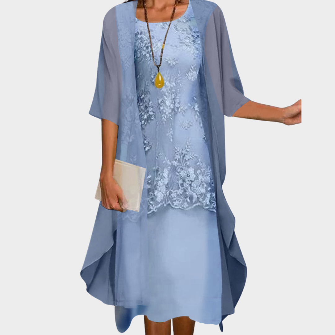 Women's Elegant Long Dress – Sleeveless – Vintage Tulle – Cocktail & Evening Wear – Multiple Colours