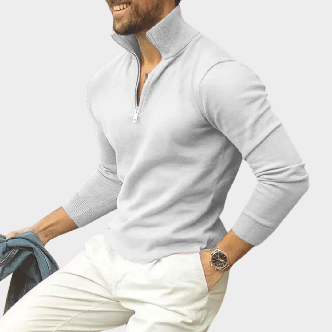 Men's Cashmere Sweater – Soft Knit – Warm & Breathable – Classic Fit – Multiple Colours