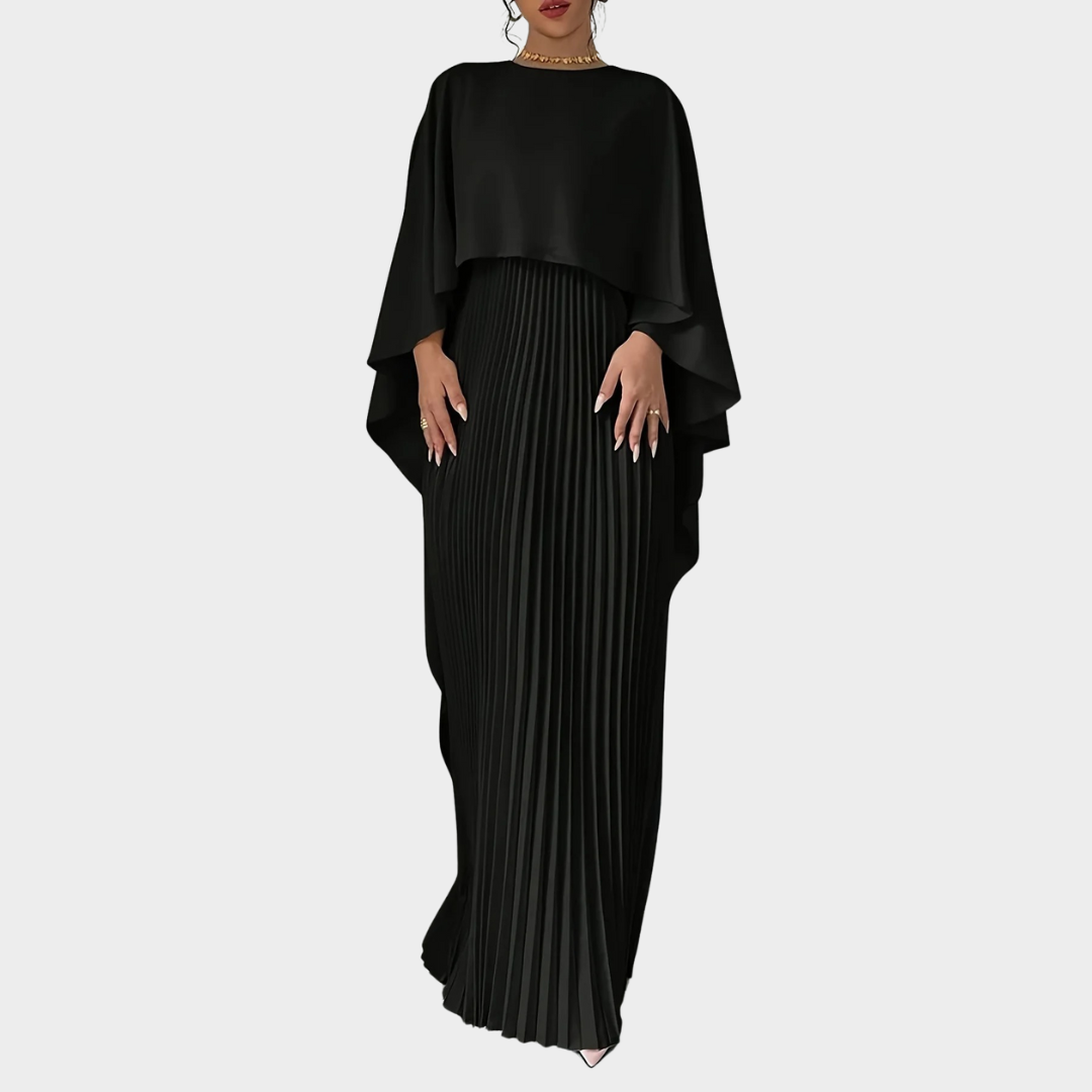 Women's Asymmetrical Long Sleeve Dress – Elegant Sheath Fit – O-Neck Style – Multiple Colours