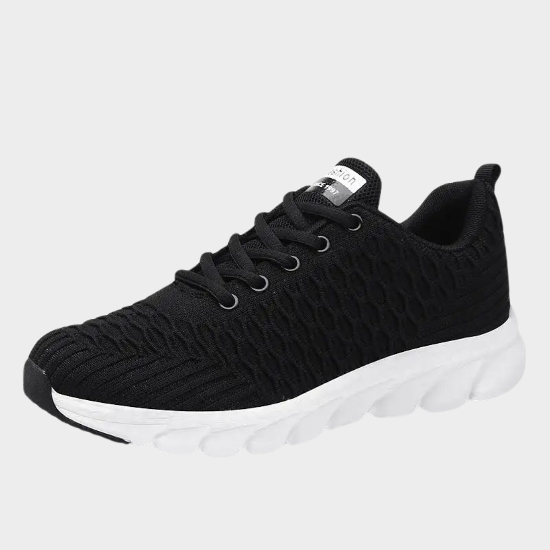 Women's Sneakers – Lightweight Mesh Trainers – Breathable & Comfortable – Lace-Up Design – Multiple Colours