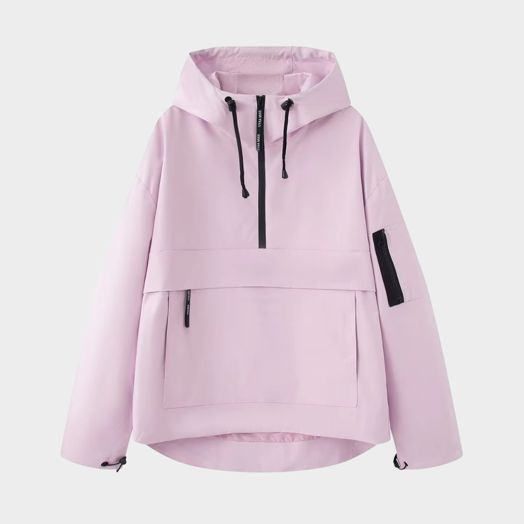 Women’s Outdoor Hoodie – Waterproof Long Sleeve Casual Sweatshirt with Pockets and Relaxed Fit – Multiple Colours